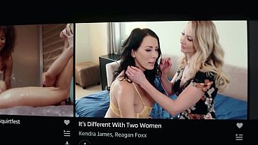 ALL GIRL MASSAGE – Gal Ritchie Gives In-Law Yhivi Lesbian First During Post-Honeymoon Massage Gift